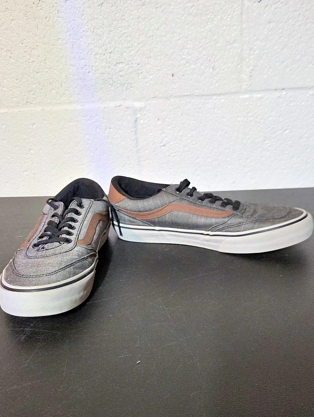 Vans Old Skool Sneakers Gray & Brown US 11.0